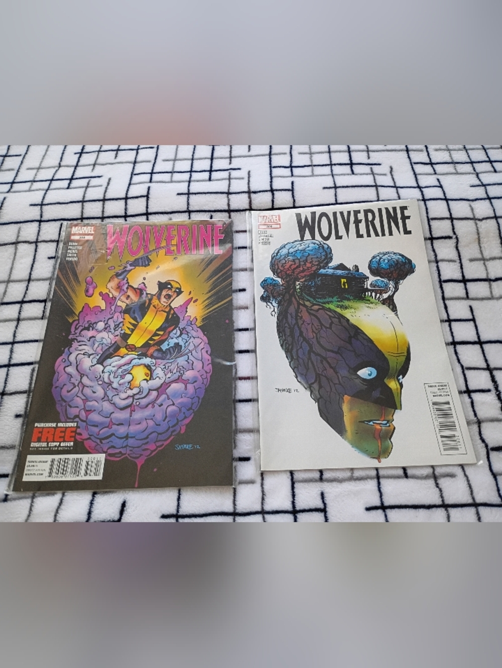 Marvel Wolverine 306 & 308 Comic Books Lot
